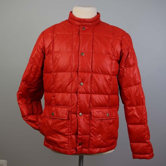 Eddie Bauer Down Puffer M orange